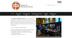 Desktop Screenshot of florida-archivists.org